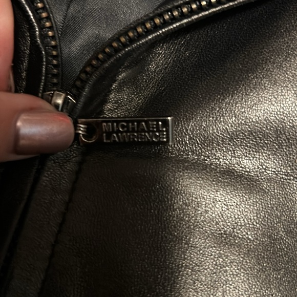 Michael Lawrence, leather jacket size large - Picture 8 of 8